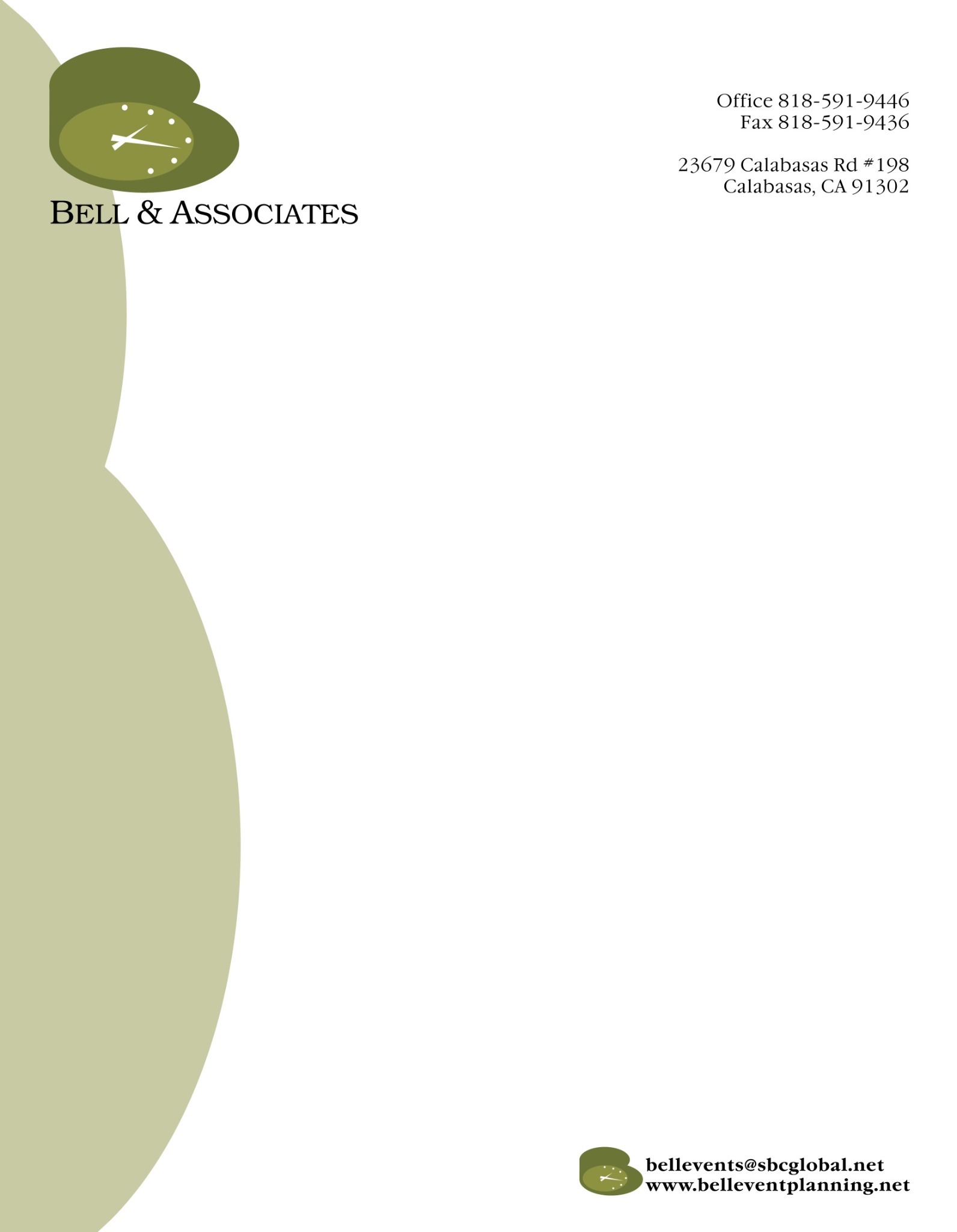 Bell & Associates Letterhead