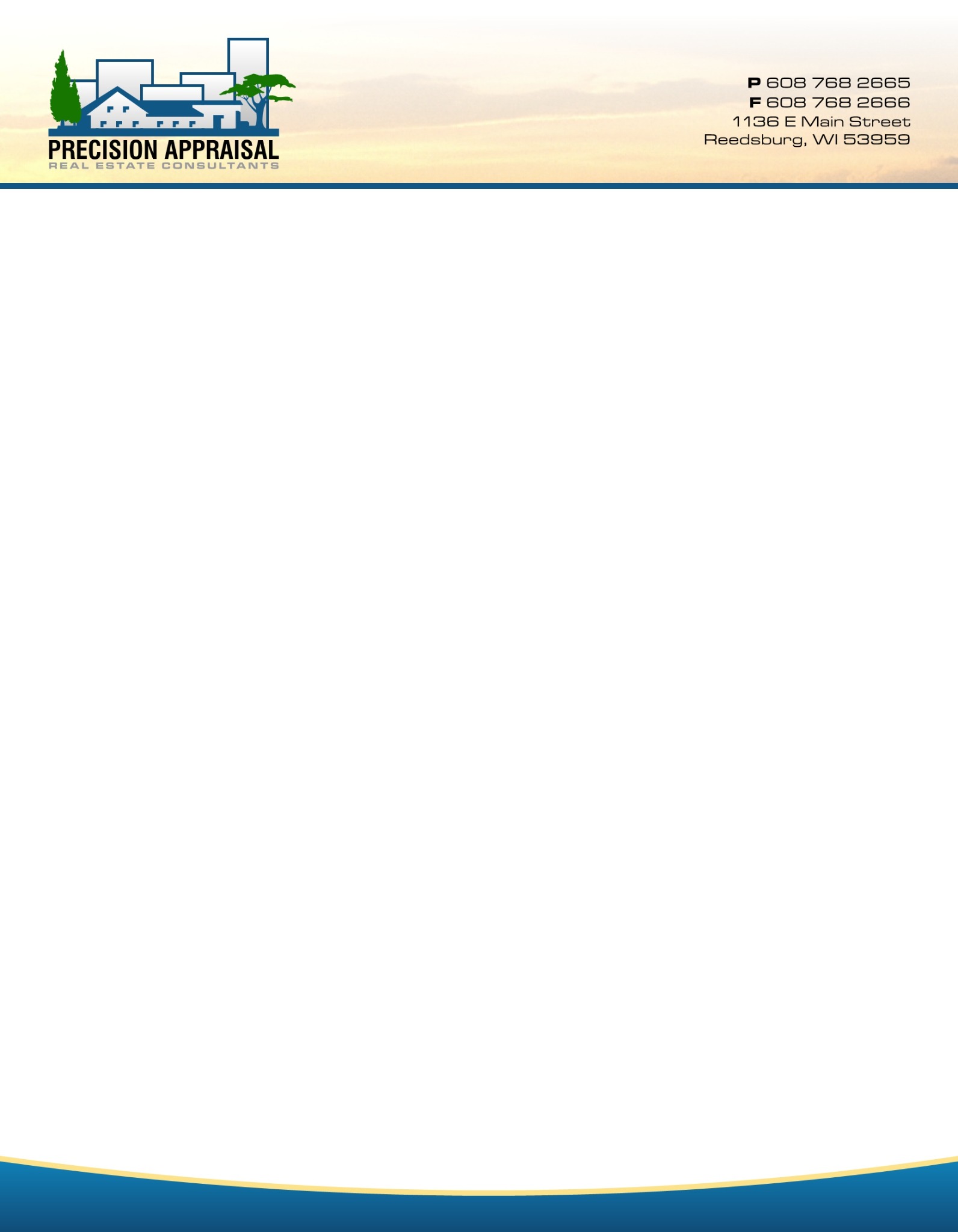 Precision Appraisal Letterhead
